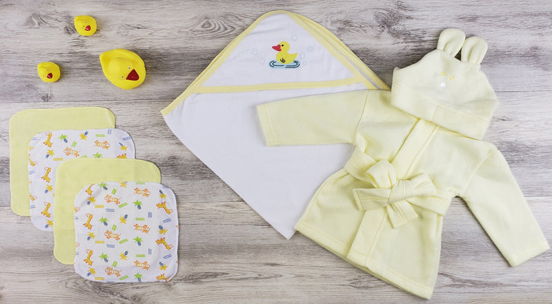 The Hooded Towel & Robe — Bambini Set