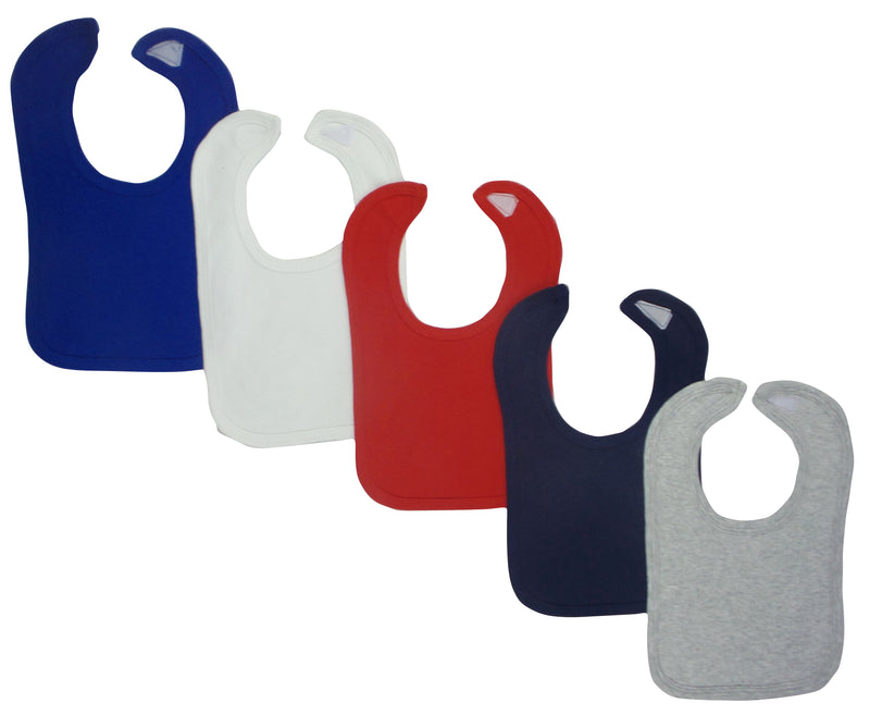 Heather Grey Bib — Pack of Five
