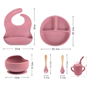 The Complete Mealtime Set — Silicone Tableware