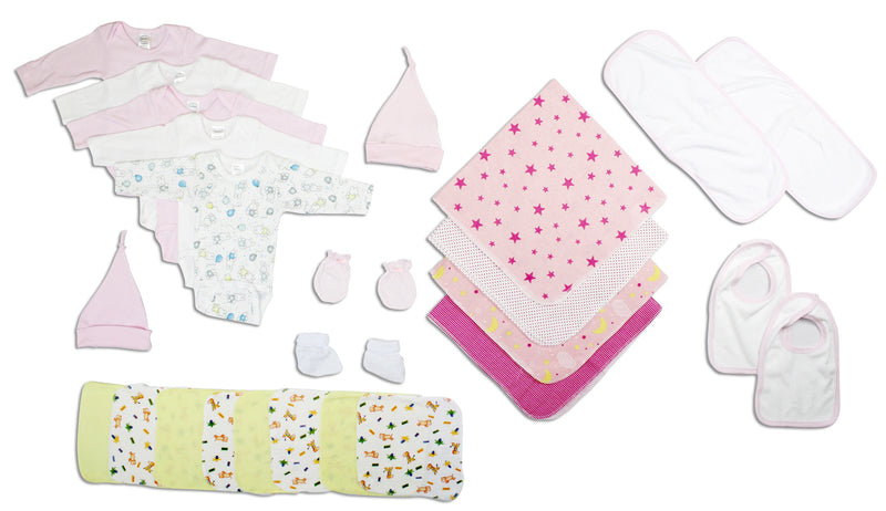 The Newborn Layette — Seventeen-Piece, Girls