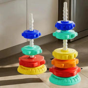 The Rainbow Tower — Spinning Stacker