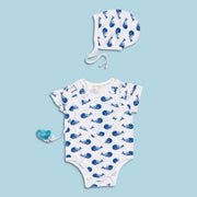The Bodysuit & Bib — Blue Whale