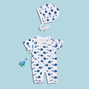 The Kimono Romper — Blue Whale