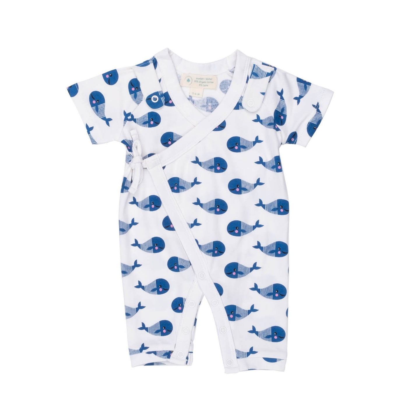 The Kimono Romper — Blue Whale