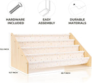 The Bookshelf — Montessori Front-Facing
