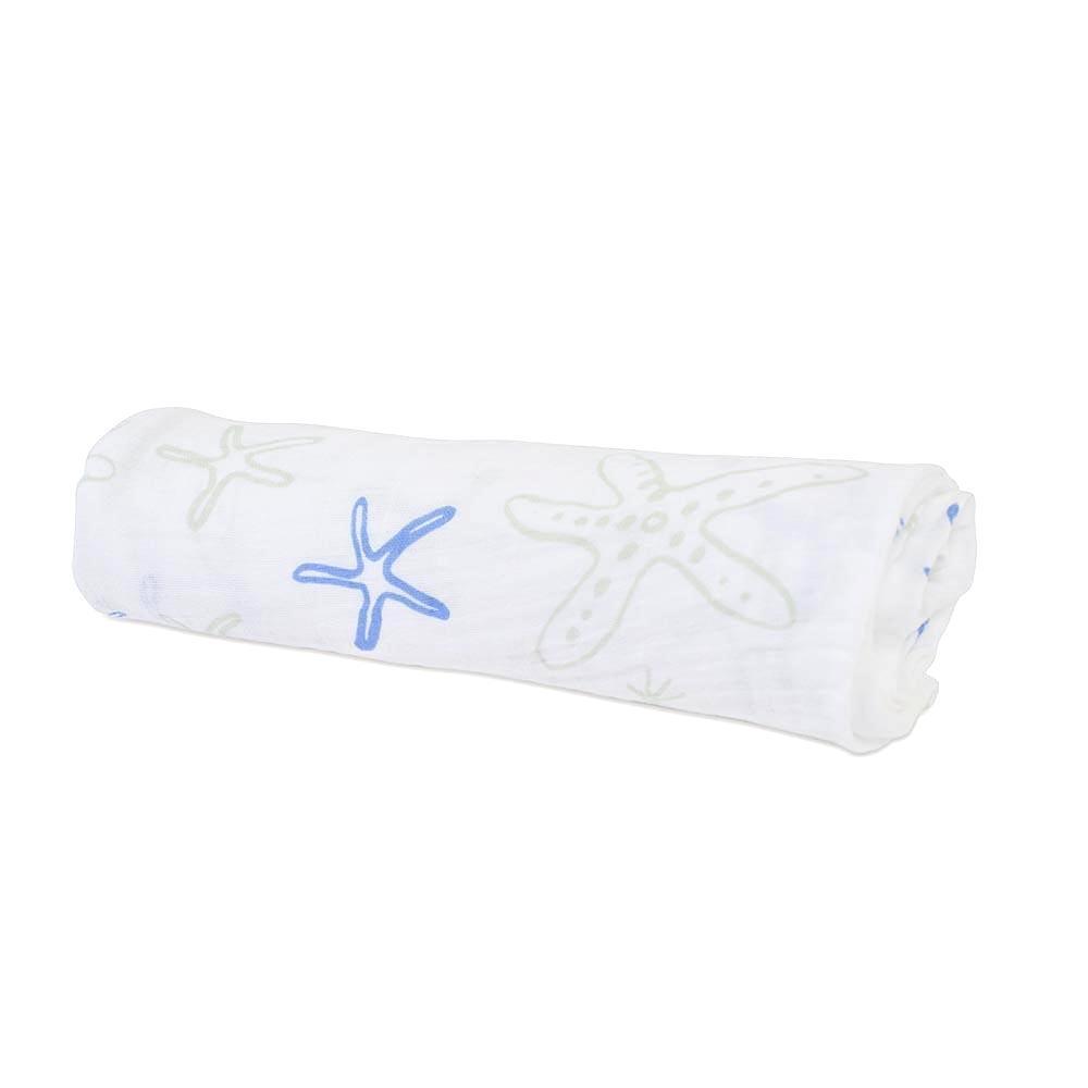The Starfish Swaddle — Cotton Muslin