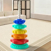 The Rainbow Tower — Spinning Stacker