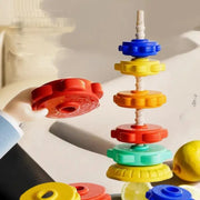 The Rainbow Tower — Spinning Stacker