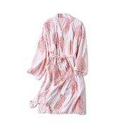 The PINK CITY Robe — Block-Printed