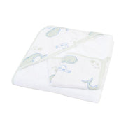 The Whale Hooded Towel & Washcloth Set