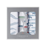 The Ocean Tides Swaddle — Bamboo Three-Pack