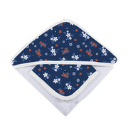 The Bamboo Hooded Towel & Washcloth — Serenity Floral