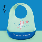 The Silicone Bib — Adjustable, with Crumb Catcher