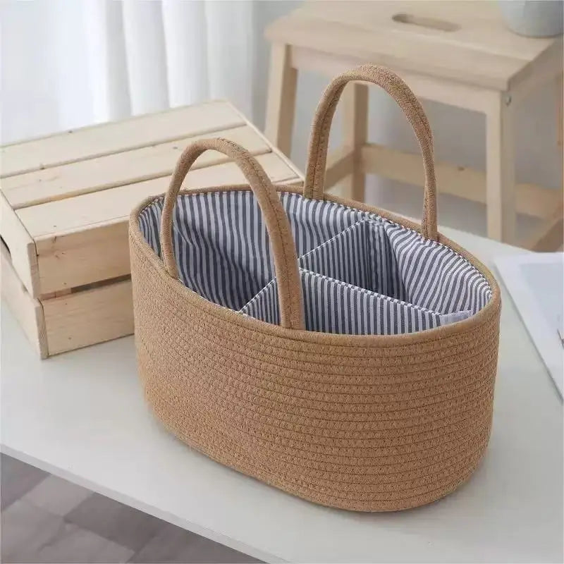 The Handwoven Caddy — Tassel Detail