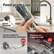 The Travel Bottle Brush Set — Foldable