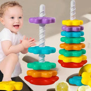 The Rainbow Tower — Spinning Stacker