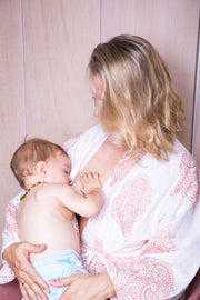 The PINK CITY Robe — Block-Printed